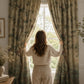 Vintage Floral, Chinoiserie Blackout Curtains