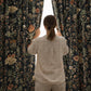 Moody Wildflower Botanical Blackout Curtains