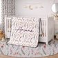 Floral Nursery , Wildflower Blackout Curtains