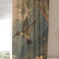 Hummingbird Floral Blackout Curtains