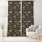 Moody Wildflower Botanical Blackout Curtains
