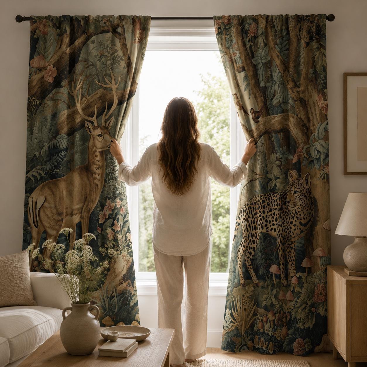 Safari Animal Blackout Curtains
