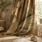 Boho Tropical Leaf Blackout Curtains