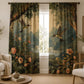 Hummingbird Floral Blackout Curtains