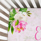Horses Personalized Crib Sheet for Girl