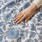 Blue Floral Blackout Curtains