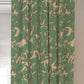 Green Botanical , Leaf Print Blackout Curtains
