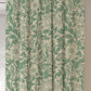 Green Floral Blackout Curtains