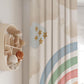 Rainbow Nursery Blackout Curtains