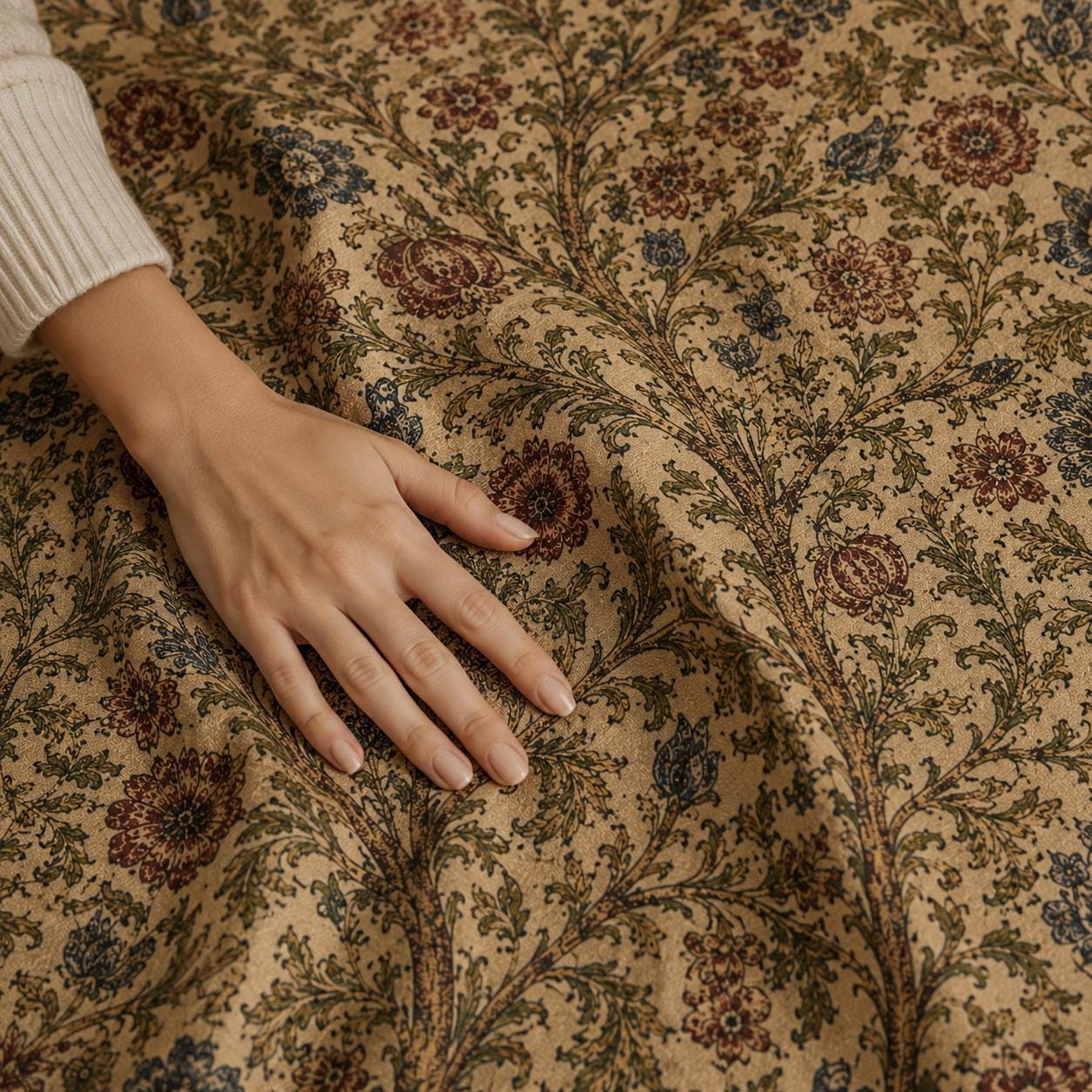 William Morris Style, Vintage Blackout Curtains