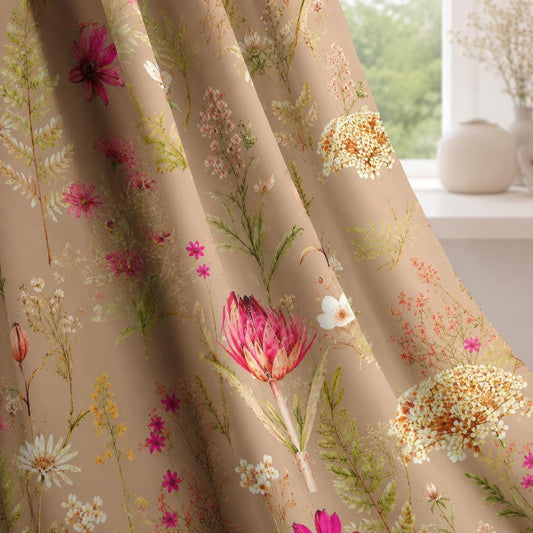 Wildflower Botanical Blackout Curtains