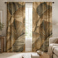 Boho Tropical Leaf Blackout Curtains