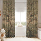 Vintage Floral, Chinoiserie Blackout Curtains