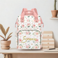 Blush Florals Personalized Diaper Bag