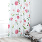 Pink Flowers Blackout Curtains