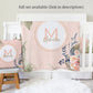 Tropical Flowers Personalized Blanket for Girl