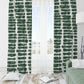 Green Blocks Blackout Curtains