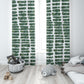 Green Blocks Blackout Curtains