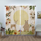 Brown Woodland Scene Blackout Curtains