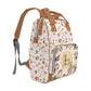 Brown Woodland Personalized Diaper Bag