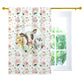 Blush Florals with Farm Animals Blackout Curtains