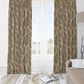 Vintage Charm with leaves Blackout Curtains