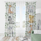 Greenery with Safari Babies Blackout Curtains