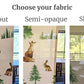 Cute Safari Animals Blackout Curtains