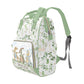 Greenery with Dinosaurs Personalized Diaper Bag