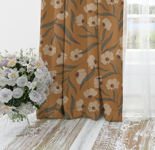 Vintage Charm Blackout Curtains