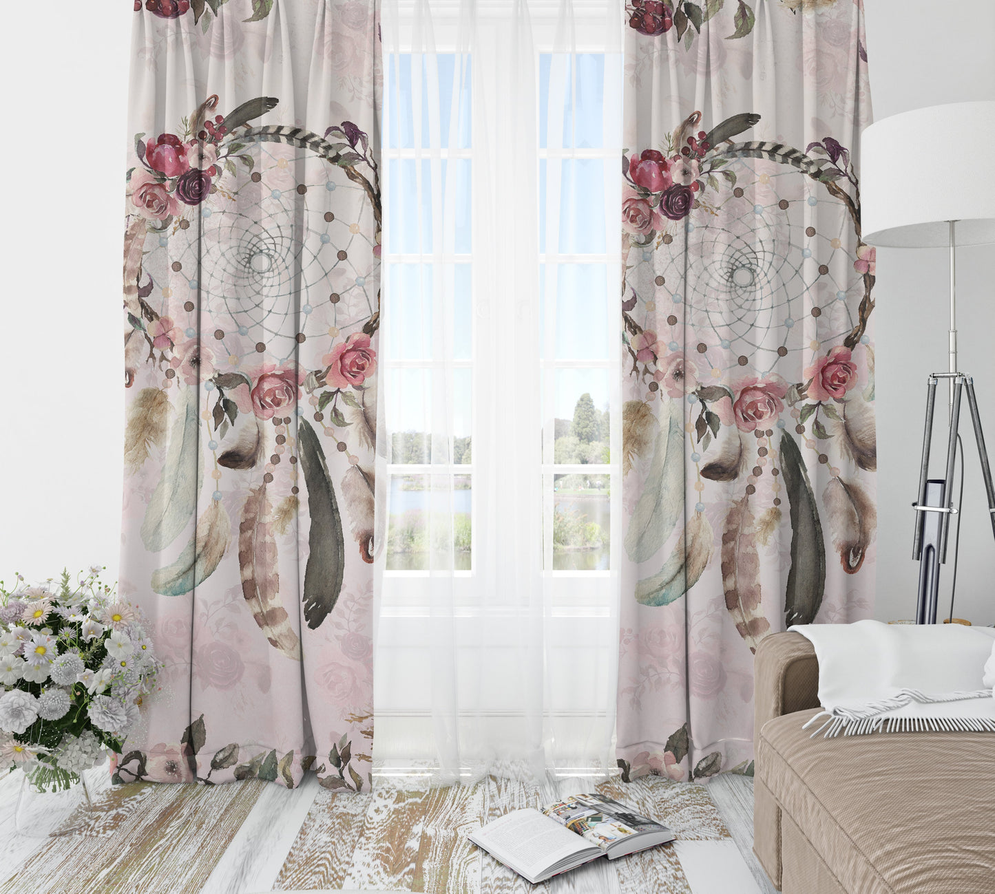 Dreamcatcher Blackout Curtains