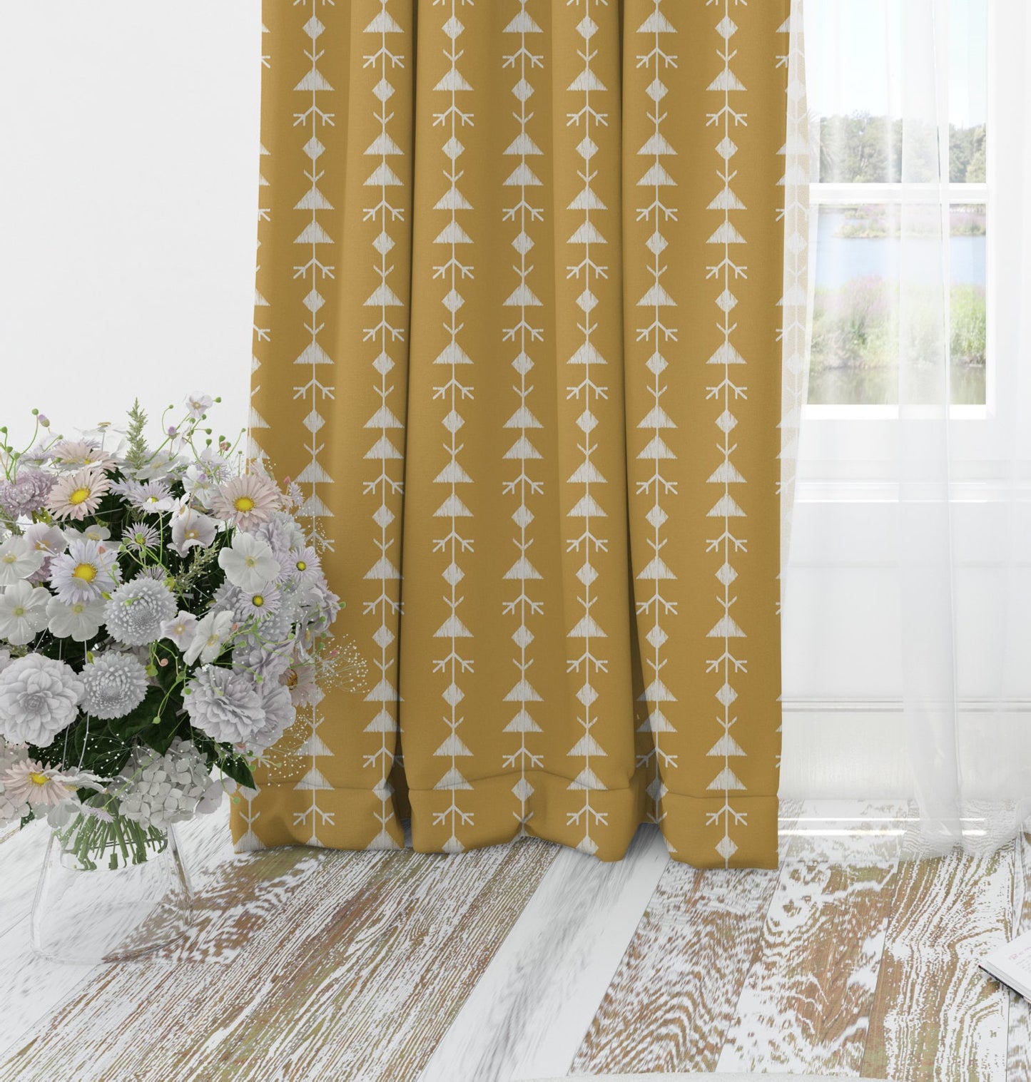 Mustard Blackout Curtains