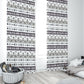 Black and White Aztec Blackout Curtains