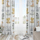 Safari Animals Patterned Blackout Curtains