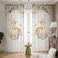 Floral Deer Blackout Curtains