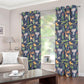 Safari Animals at Nighttime Blackout Curtains