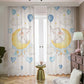 Elephant on the Moon Blackout Curtains