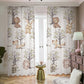 Woodland Animals with Trees Blackout curtains