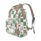 Forest Animals Patchwork Personalized Diaper Bag