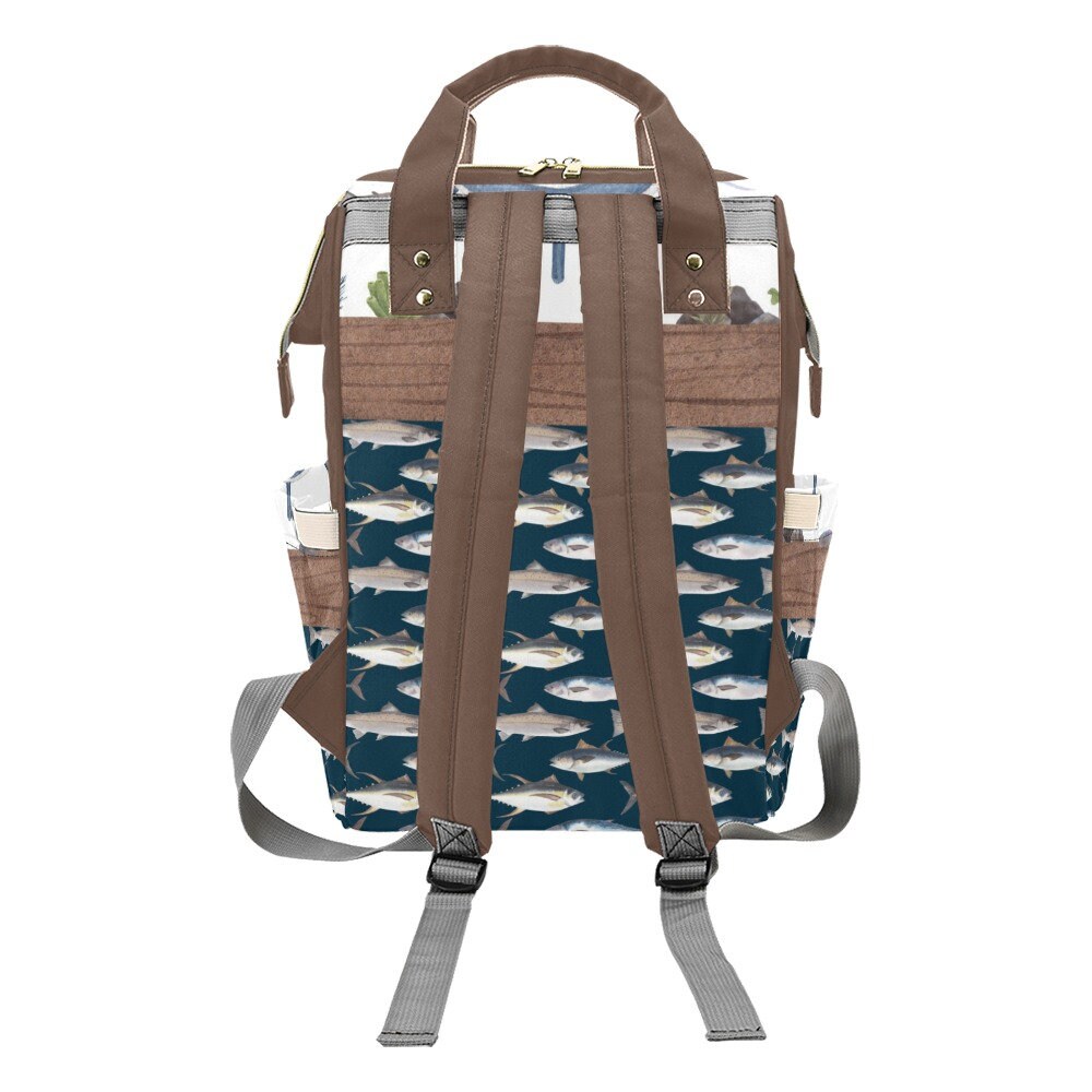 Fishing Personalized Diaper Bag