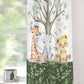 Greenery with Safari Animals and a Tree Blackout Curtains