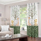 Greenery with Safari Animals and a Tree Blackout Curtains