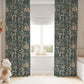 Tropical Patterned Blackout Curtains