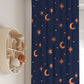 Stars and Moons Blackout Curtains