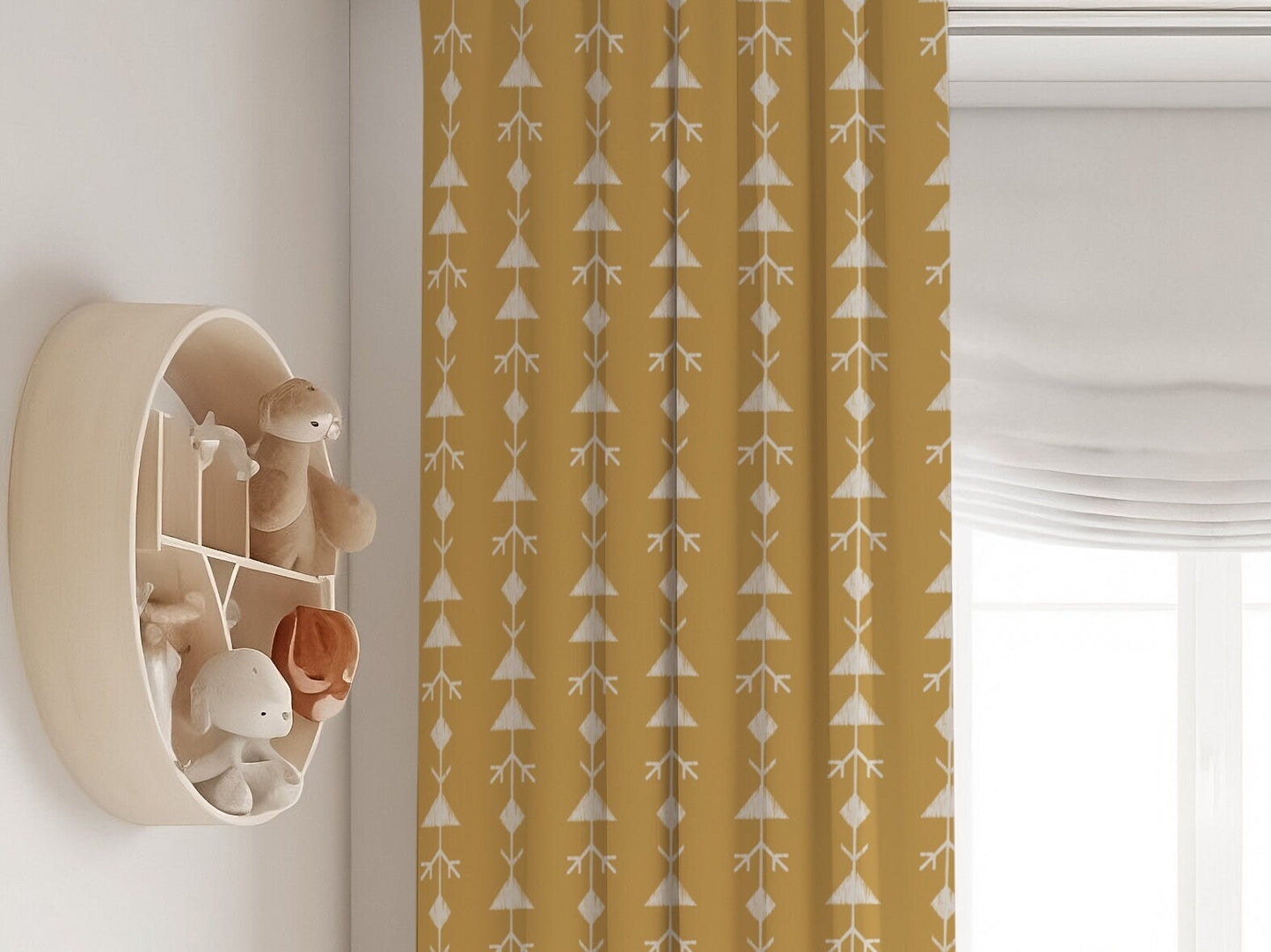 Mustard Blackout Curtains