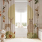 Brown Woodland Scene Blackout Curtains