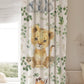 Greenery with Safari Babies Blackout Curtains