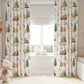 Beige Woodland Blackout Curtains