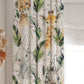 Tropical with Animals Blackout Curtains