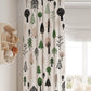 Scandinavian Trees Blackout Curtains